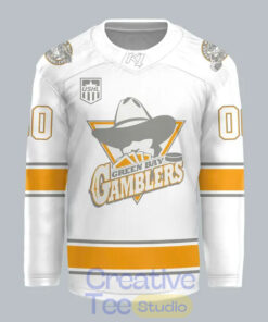 Green Bay Gamblers 2026 Throwback Hockey Jersey