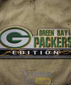 Green Bay Packers Edition Embroidered Iron-On Patch