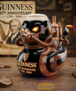 Guinness 267th Anniversary Steampunk Resin Duck Guinness 267th Anniversary Steampunk Resin Duck
