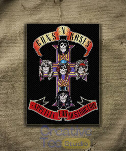 Guns N’ Roses “Appetite for Destruction” Woven Patch