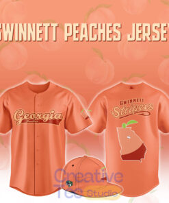 Gwinnett Stripers Georgia Peaches Baseball Jersey