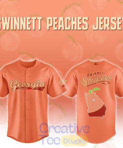 Gwinnett Stripers Georgia Peaches Baseball Jersey
