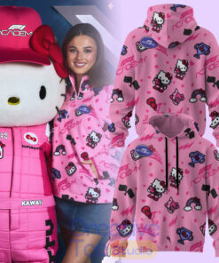 Hello Kitty x F1 Academy New Colletion Pink Hoodie