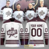 Hershey Bears Throwback Design Custom Hockey Jersey