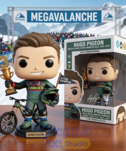 Hugo Pigeon Megavalanche Three-Time Champion Commemorative Pop Figure