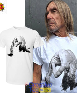 Iggy Pop Wearing Himself Iggy Pop 2026 T-Shirt