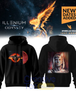 Illenium Odyssey Fallen Angel Reborn in Digital Light and Shadow Urban Streetwear Hoodie