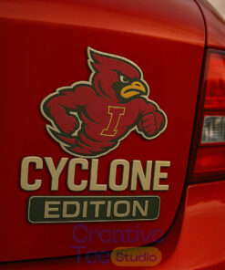 Iowa State Cyclones Custom Car Name Badge Iowa State Cyclones Custom Car Name Badge