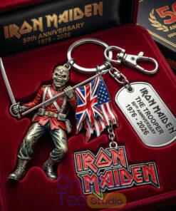 Iron Maiden 50th Anniversary Collector’s Keychain