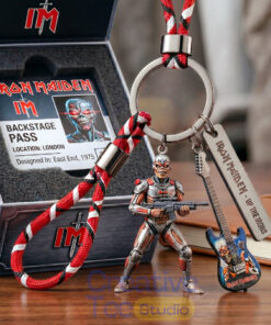 Iron Maiden Eddie Legacy Keychain Set