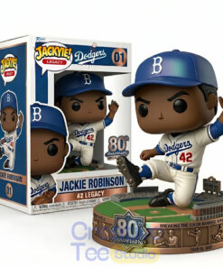 Jackie Robinson 80th Anniversary Dodgers Legacy Pop! Figure