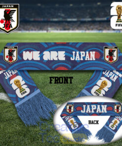 Japan National Soccer Team WC26 Premium Scarf