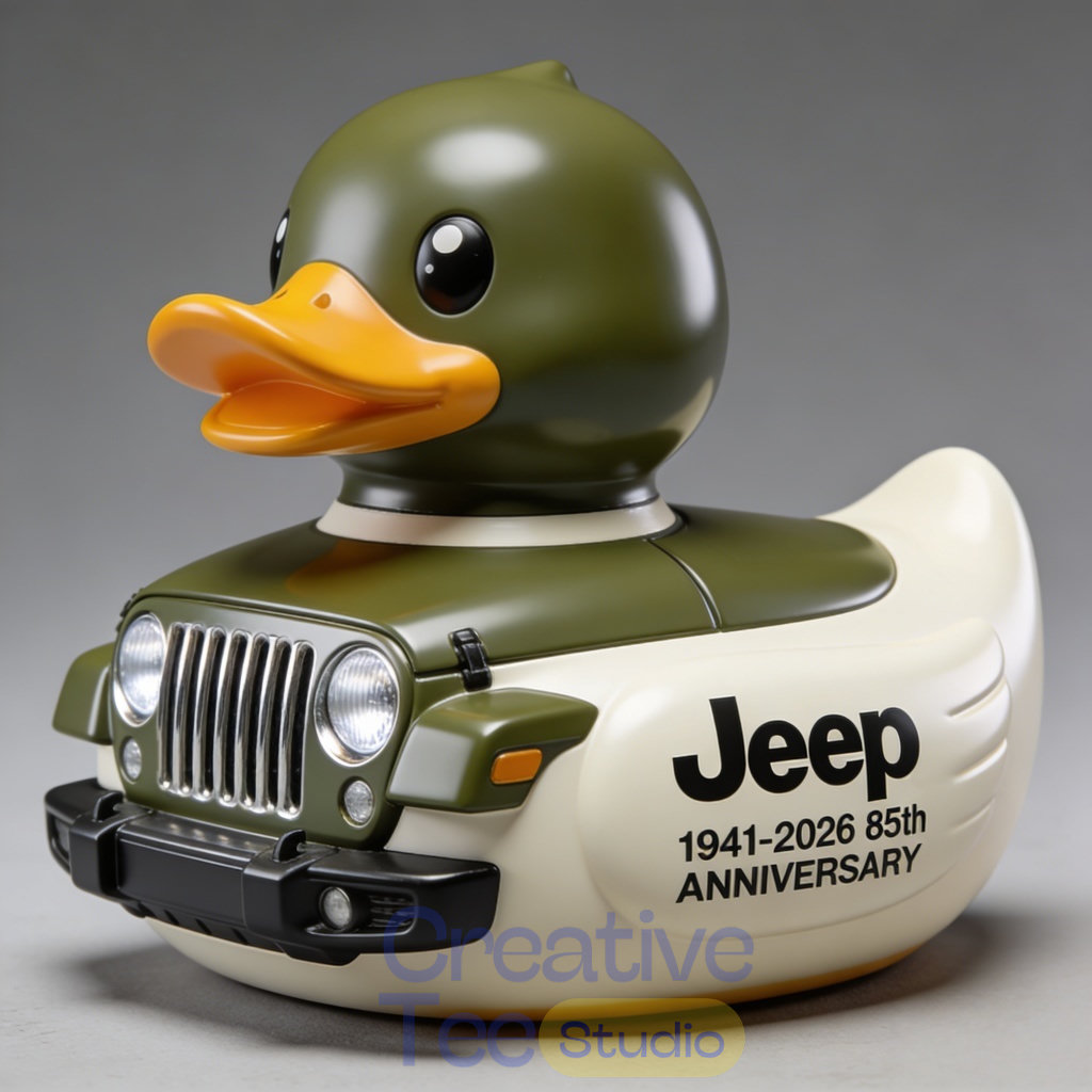 Jeep 85th Anniversary Special Edition Collectible Duck Jeep 85th Anniversary Special Edition Collectible Duck