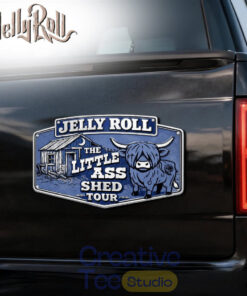 Jelly Roll “The Little Ass Shed Tour” Premium Car Name Badge