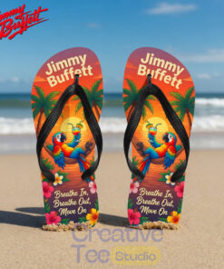 Jimmy Buffett Premium Summer Flip Flop