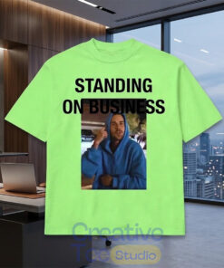 Justin Bieber Coachella 2026 Standing Business T-Shirt