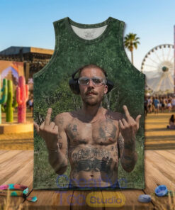 Justin Bieber Fingers Up Coachella 2026 Shirt Jersey