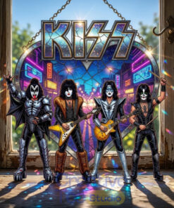 KISS Band Premium Suncatcher Home Decor