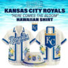Kansas City Royals “Here Comes the Bloom” Hawaiian Shirt