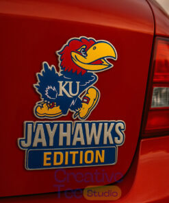 Kansas Jayhawks Custom Car Name Badge Kansas Jayhawks Custom Car Name Badge