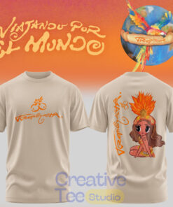 Karol G Viajando Por El Mundo Tropitour 2026 T-Shirt