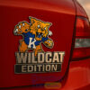 Kansas Jayhawks Custom Car Name Badge