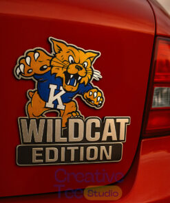 Kentucky Wildcats Custom Car Name Badge Kentucky Wildcats Custom Car Name Badge