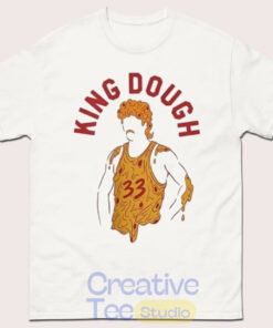 King Dough Larry Bird Pizza 33 Basketball T-Shirt