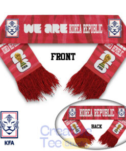 Korea National Soccer Team WC26 Premium Scarf
