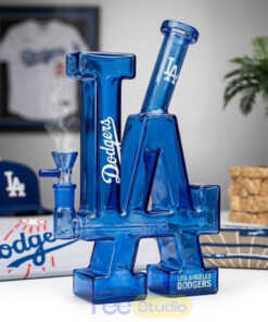LA Dodgers Limited Collector’s Glass Bong