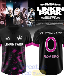 LINKIN PARK – From Zero World Tour 2026 Custom Football Jersey