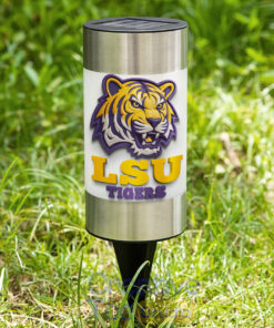 LSU Tigers Waterproof Solar Garden Light LSU Tigers Waterproof Solar Garden Light