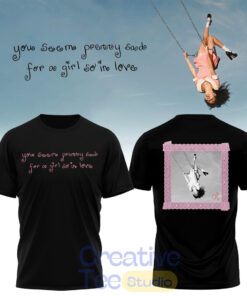 Lace Album Cover Blue T-Shirt