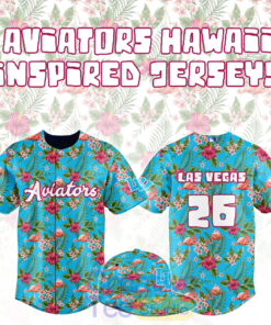 Las Vegas Aviators Hawaii-Inspired Special Baseball Jersey