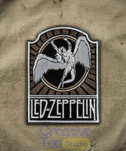 Led Zeppelin Embroidered Iron-On Patch