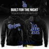 Los Angeles Dodgers 2026 Fashion Black Out “Build for The Night” Hoodie