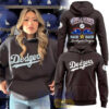 Los Angeles Dodgers World Series Champions 2026 Dark Coffee Hoodie 1.jpg