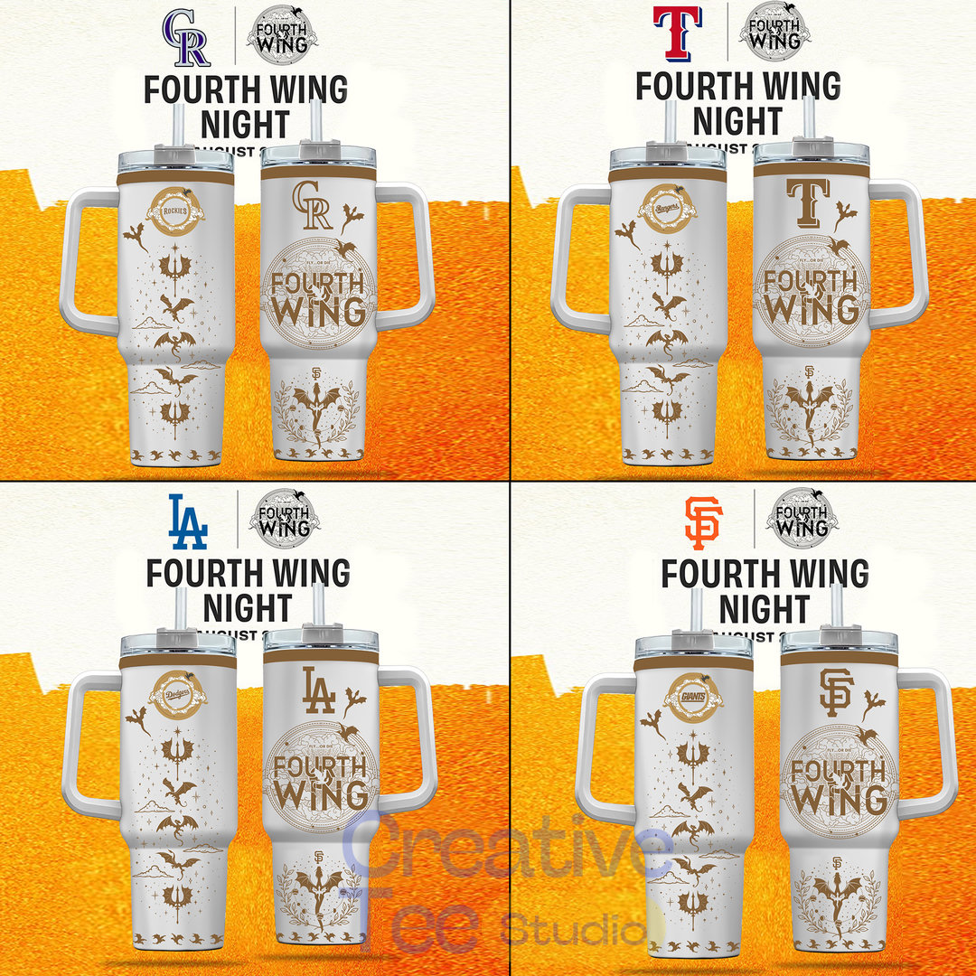 MLB All Teams x Fourth Wing Night Tumbler MLB All Teams x Fourth Wing Night Tumbler
