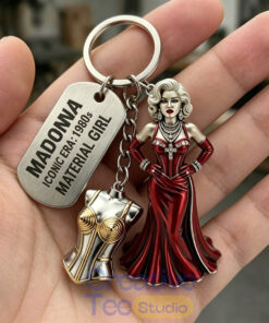 Madonna Material Girl Keychain