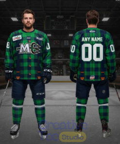 Maine Mariners Lumberjack Uniform 2026 Custom Hockey Jersey