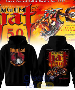 Meat Loaf Bat Out of Hell 50th Anniversary Tour Tee Hoodie
