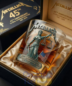 Metallica 45th Anniversary Limited Edition Whiskey Glass