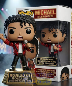 Michael Jackson 2026 Movie “King of the Pop” Collectible Pop Figure
