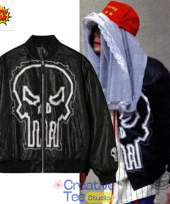 Michael Jackson Punisher Vintage 2005 Bomber Jacket