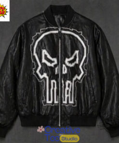 Michael Jackson Punisher Vintage 2005 Bomber Jacket
