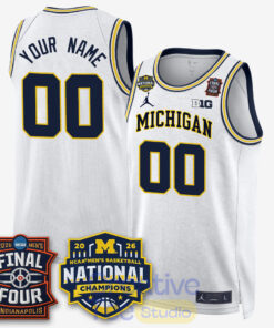 Michigan Wolverines 2026 NCAA Basketball Champions Basketball Jersey