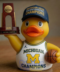 Michigan Wolverines 2026 National Champions Duck