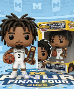 Michigan Wolverines 2026 National Champions Elliot Cadeau Pop Figure