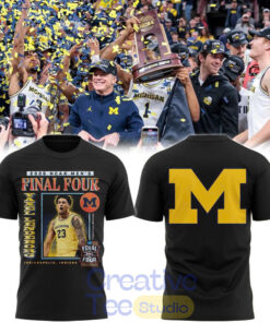 Michigan Wolverines Men’s Basketball Campus Ink Yaxel Lendeborg Final T-Shirt