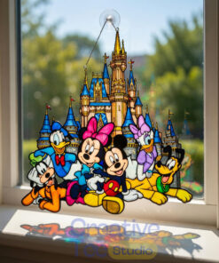 Mickey Mouse & Friends Premium Suncatcher Home Decor
